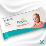Pampers vlažne maramice Sensitive / 5 x 52 komada Slike