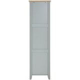 MID.YOU GARDEROBNA OMARA furnirano, masivno siva, naravne barve | Shoptok.si