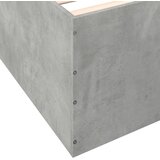  Okvir kreveta boja betona 90 x 190 cm od konstruiranog drva | shoptok.hr
