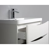 HULLER Smile ormarić s ugrađenim umivaonikom- bijeli sjaj | shoptok.hr