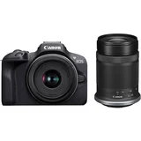Fotoaparat r100 Objektiv rfs18-45 + Objektiv rfs 55-210 is stm