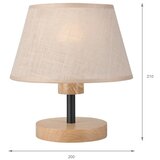  Brilagi - LED stona lampa ANTHONY 1xE14/40W/230V hrast/bež | Eponuda.com