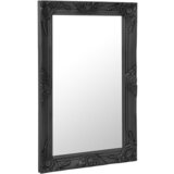 Maison Chic Stensko Ogledalo - Zrcalo - Kozmetično ogledalo v baročnem stilu 50x80 cm črno, (21698250) | Shoptok.si
