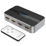 3 in 1 out HDMI 2.0 Switch Grey