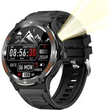 INF Pametna ura s sledilnikom telesne pripravljenosti, merilnikom srčnega utripa in spanja Black, (21839193) | Shoptok.si