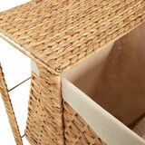 vidaXL Košara za rublje 44 x 34 x 64 cm od vodenog zumbula | shoptok.hr