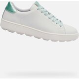 Geox White women's sneakers Spherica ECUB-1 - Women's Cene