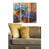 Wallity MDF108848255 multicolor decorative mdf painting (3 pieces) | ePonuda.com