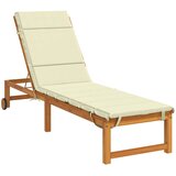  Jastučić za ležaljku GEMERT 100% poliester Krem 200 x 50 x 3 cm | shoptok.hr