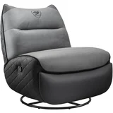 Overlord Neo Gaming sofa Upholstered padded seat Black, Grey