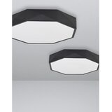 Nova Luce Mat črna aluminijasta LED stropna svetilka Eben – | Shoptok.si