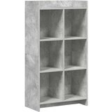 Police za knjige Betonska siva 59 x 30 x 111 cm Cene