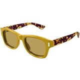 Saint Laurent SL801 004 ONE SIZE (50) Rumena/Rjava | Shoptok.si