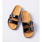 Gemre Black flip-flops on a cork sole Cincinna | Shoptok.si