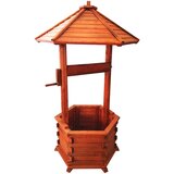  Drveni bunar za vrt - dekoracija 145 cm | shoptok.hr