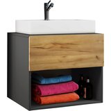 MID.YOU KOPALNICA antracit, medeni hrast | Shoptok.si