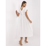 Italy Moda Dress-MI-SK-A2489.21-ecru | Shoptok.si