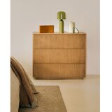 Kave Home Komoda v hrastovem dekorju v naravni barvi 90x79x50 cm Helvine – | Shoptok.si