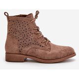 S. BARSKI Women's Boots With Pattern Brown S.Barski HY66-136 | ePonuda.com