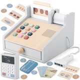 Nukido NK-863 Wooden Toy Cash Register with Realistic Features, (21740327) | Shoptok.si