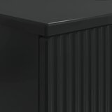  Kupaonski ormarić za sudoper HAARLEM Crna 82 x 41 x 58 5 cm - Crna | shoptok.hr