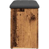 vidaXL Klupa za cipele staro drvo 82x32x45,5 cm izrađeno drvo | shoptok.hr