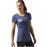 Reebok Majice s kratkimi rokavi AP9642 Modra Cene
