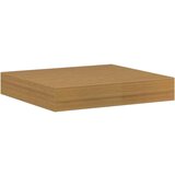  Polica na zidu 2 pcs Bež 23 x 23 5 x 4 cm Konstruirano drvo | shoptok.hr