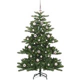 vidaXL Umetno Zložljivo Božično Drevo z stojalom Zelena 150 cm PVC | Shoptok.si