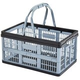BAUHAUS Nakupovalna košara (Do x Š x V: 39 x 25,5 x 21 cm, Sive barve) | Shoptok.si