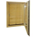  prozor s pomičnom griljom, bez kvake (Š x V: 80 x 90 cm, DIN desno, Natur) Cijene