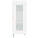 vidaXL Visoka komoda bijeli 34 5x34x180 cm od konstruiranog drva | shoptok.hr