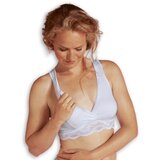 Carriwell nedrček za dojenje, čipkast, organski bombaž, XL white | Shoptok.si