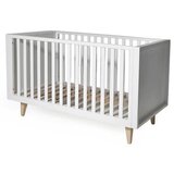 Troll nursery® otroška posteljica scandy™ 2v1 70x140 white/natural Cene