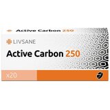 LIVSANE aktivni ugalj 250mg 20/1