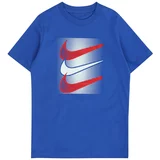 Nike Sportswear Majica modra / rdeča / bela