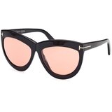 Tom Ford FT1112 01E ONE SIZE (59) Črna/Rjava | Shoptok.si
