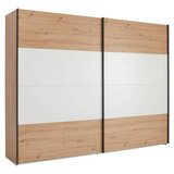 Mömax Omara Z Drsnimi Vrati Cismon, Bela, Barva Hrasta, 270 Cm | Shoptok.si