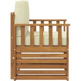  Set vanjskih sofa s jastukom Prirodna 71 x 63 x 73 cm | shoptok.hr