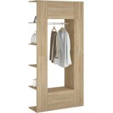  Ormarići za hodnik 2 kom boja hrasta sonome konstruirano drvo | shoptok.hr