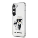 Karl Lagerfeld Originalen ovitek KLHCS23SHNKCTG za Samsung Galaxy S23 5G prozoren ovitek z bleščicami - Glitter IML NFT Full Bodies Cene