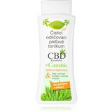 Bione Cosmetics Cannabis CBD tonik za čišćenje i skidanje make-upa s CBD-om 255 ml | shoptok.hr
