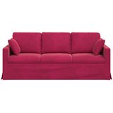 SOFA Vinska crvena 198 x 78 x 80 cm Baršun | shoptok.hr