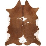 RugsX UMETNA kravja koža, Krava G5070-2 Rjava-bela koža 100/150 cm | Shoptok.si