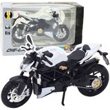  Metalni motor za igro z zvočnimi in svetlobnimi učinki 1:12 - bela/črna Cene
