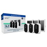ARLO VMK3350-100EUS essential (gen. 2) bundle 2K outdoor set od 3 nadzorne kamere + 3 solarna punjača | ePonuda.com
