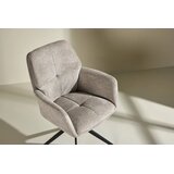 Venture Home Manchi blagovaonska stolica s rukohvatima, smeđa, set od 2 | shoptok.hr