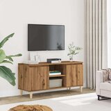 vidaXL TV ormarić Artisan hrast 102x35x50 cm izrađeno drvo | shoptok.hr