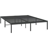 Metalni okvir za krevet crni 150x200 cm | shoptok.hr