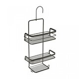 Olimp Sport Polica za tuš kabinu Origin Lava 23x12x38/47cm Metaltex | ePonuda.com